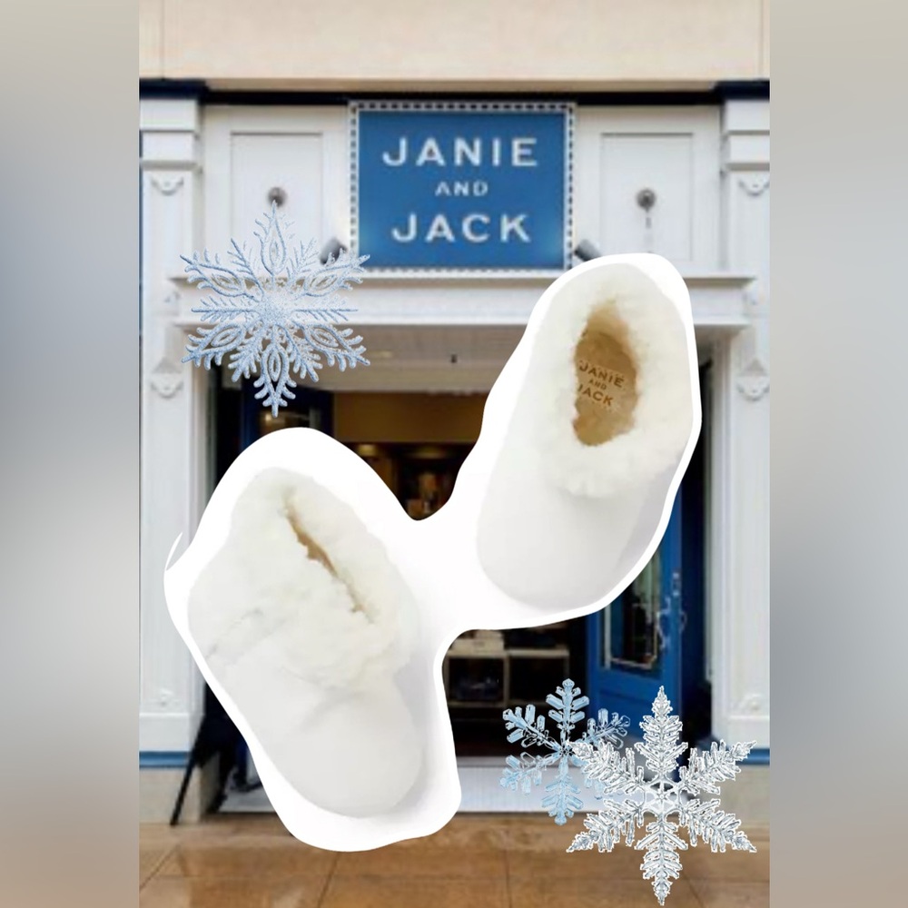 Janie and Jack Baby Girl Shearling Lined Crib Bootie 3-6 M MSRP $44